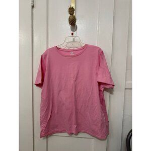 Just my size JMS relaxed fit women’s size 18 W pink T-shirt